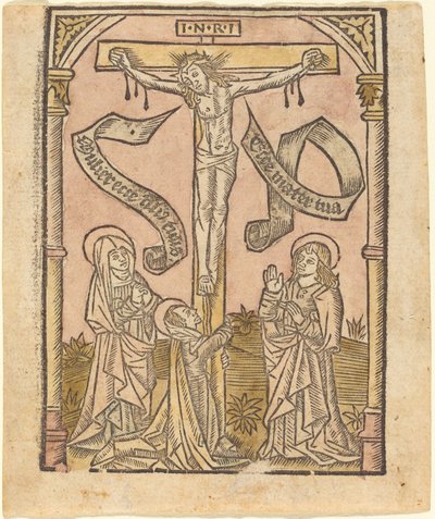 A Crucificação, c. 1500. de Unbekannt