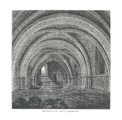 A Cripta de São João, 1878 de Unbekannt