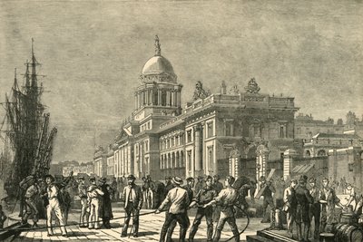 A Alfândega, Dublin, 1898. de Unbekannt