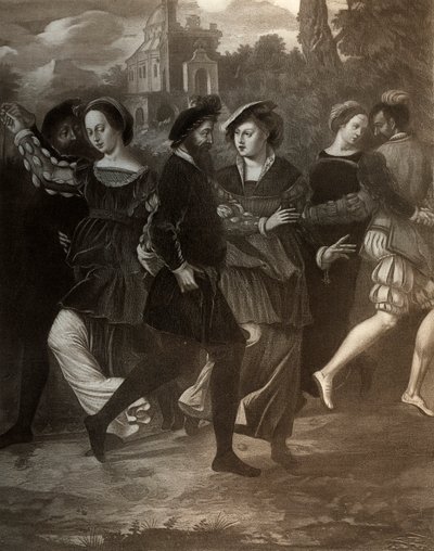 A imagem da dança, c1532, 1902 de Unbekannt