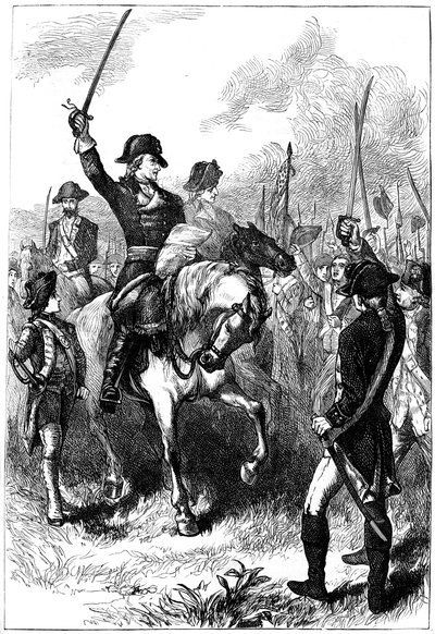 A Declaração de Independência lida ao exército americano, 1776 c1880 de Unbekannt
