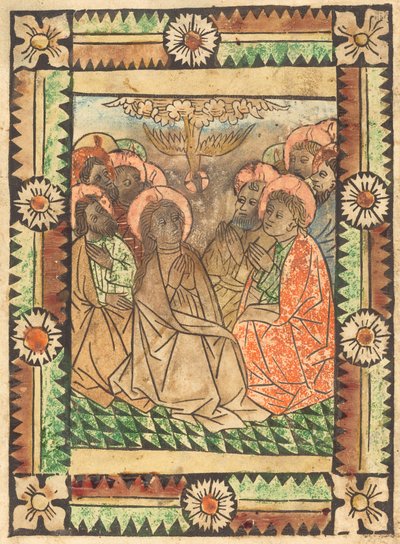 A Descida do Espírito Santo, c. 1450. de Unbekannt