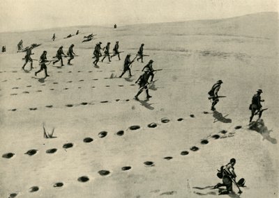 A Fase do Deserto da Campanha do Sudoeste Africano ..., Primeira Guerra Mundial, 1915, c1920. de Unbekannt