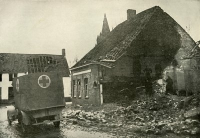 As dificuldades e os perigos do trabalho da Cruz Vermelha, 1919. de Unbekannt
