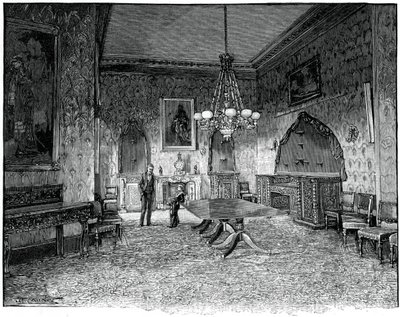 The Dining Room, Kilkenny House, Irlanda, século c19 de Unbekannt