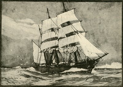 A descoberta sob a vela cheia, 1901. de Unbekannt