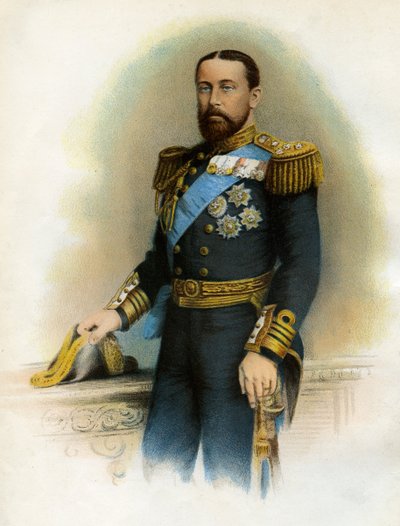 O Duque de Edimburgo, c1890-c1893 de Unbekannt
