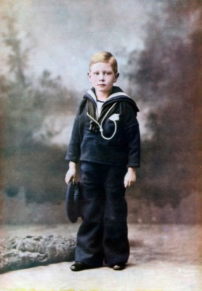 The Duke of York, seis anos de idade, 1901-1902 1923 de Unbekannt