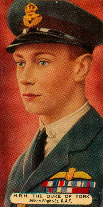 O duque de York quando era tenente de vôo na RAF, c1918 1935 de Unbekannt