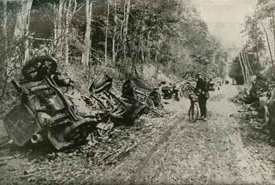 O Efeito do Incêndio na Shell Britânica, 1919. de Unbekannt