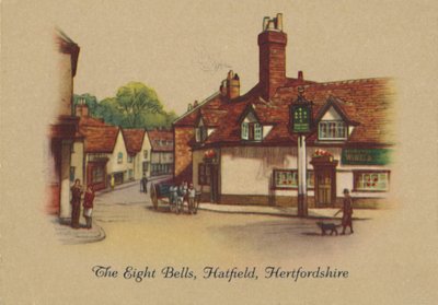 Os oito sinos, Hatfield, Hertfordshire, 1939 de Unbekannt
