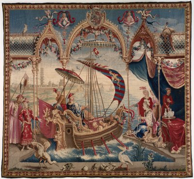 A vela do imperador, de A história do imperador da China, Beauvais, 171622. de Unbekannt