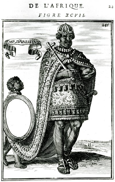 O Imperador da Abissínia, século XVII de Unbekannt