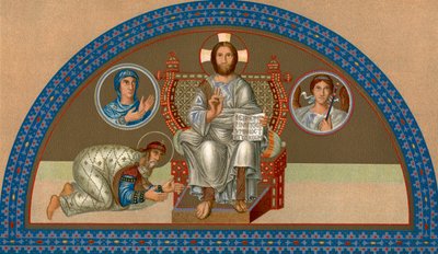 O Cristo Entronizado, 1902 de Unbekannt