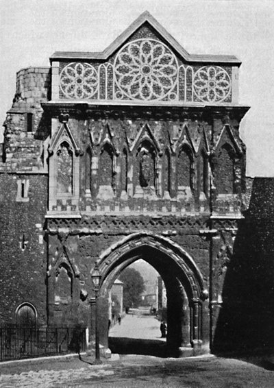 O Portão Ethelbert, Norwich, 1892, 1903 de Unbekannt