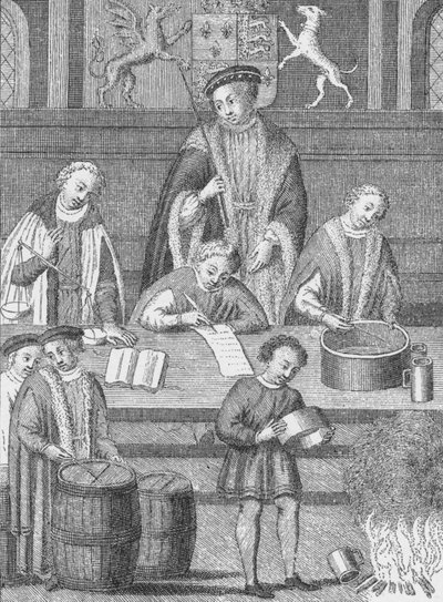 O Tesouro na época de Henrique VII, c1490 1904 de Unbekannt