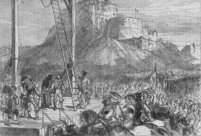 A execução de Montrose, c1880 de Unbekannt