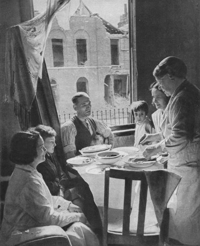 A família deve comer, c1940 1942 de Unbekannt