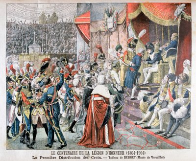 A Primeira Distribuição das Cruzes da Legião de Honra, 1804 1904 de Unbekannt