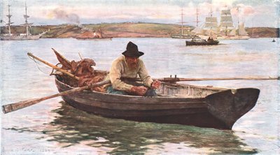 O pescador, c1902. de Unbekannt