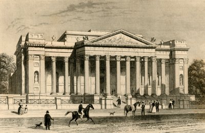 O Museu Fitzwilliam, Cambridge, c1835. de Unbekannt