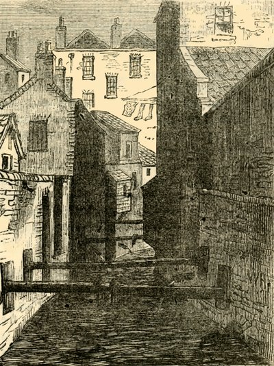 The Fleet Ditch, do Red Lion., C1872. de Unbekannt