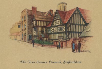 As Quatro Cruzes, Cannock, Staffordshire, 1939 de Unbekannt