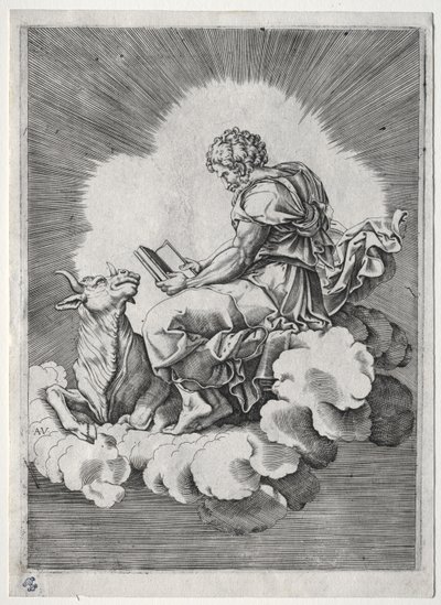 Os quatro evangelistas, c. 1518 de Unbekannt