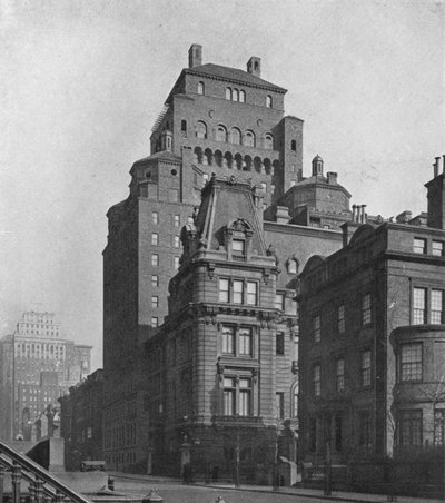 Edifício dos clubes de fraternidade da Madison Avenue, Nova York, 1924 de Unbekannt