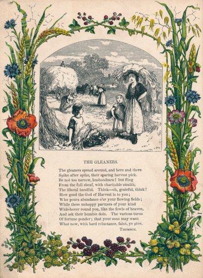 Os Gleaners por Thomson, c1900 de Unbekannt