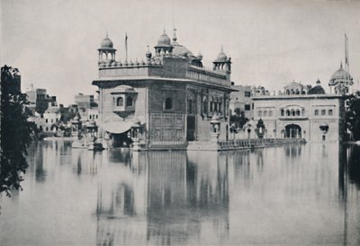 O Templo Dourado, Amritsar, 1936. de Unbekannt