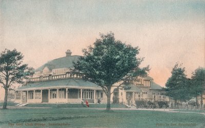 O clube de golfe House, Sunningdale, c1910 de Unbekannt