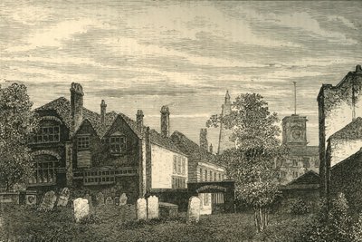 A escola secundária de St. Olaves, 1810, c1878. de Unbekannt