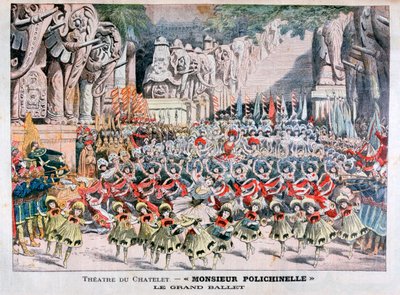 O Grand Ballet, Teatro Chatelet, Paris, 1904 de Unbekannt