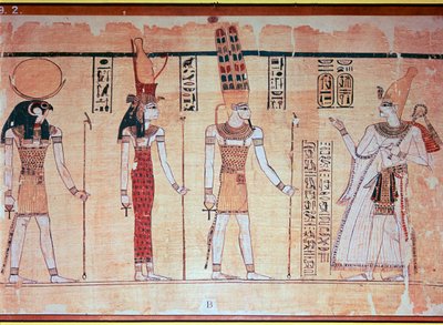 O Grande Papiro Harris, de Tebas, Egito, reinado de Ramsés IV, c1200 aC de Unbekannt