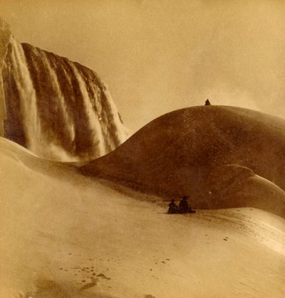A Grande Montanha do Gelo, Niagara, EUA, c1900. de Unbekannt