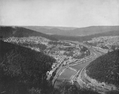 O Grande Loop em Mauch Chunk, século XIX de Unbekannt