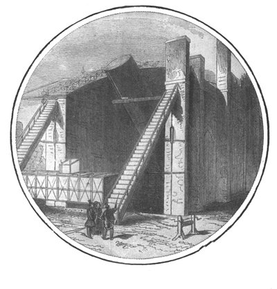 O Grande Telescópio construído por Lord Rosse, 1828-1845, 1901. de Unbekannt