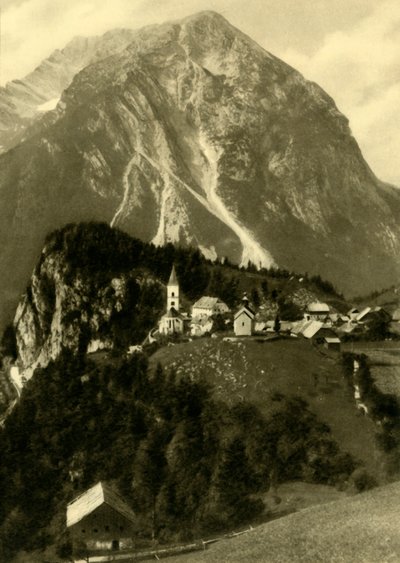 The Grimming, Pürgg, Estíria, Áustria, c1935. de Unbekannt