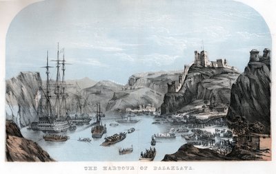 O porto de Balaclava, guerra da Crimeia, c1854 c1860 de Unbekannt