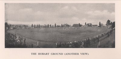 Campo de Críquete de Hobart, Tasmânia, Austrália, 1912 de Unbekannt