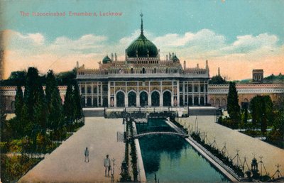 O Hooseinabad Emambara, Lucknow, c1900 de Unbekannt