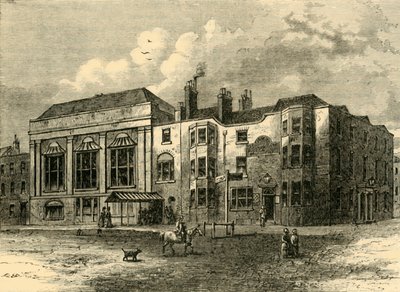 The Horns Tavern, Kennington, em 1820, c1878. de Unbekannt