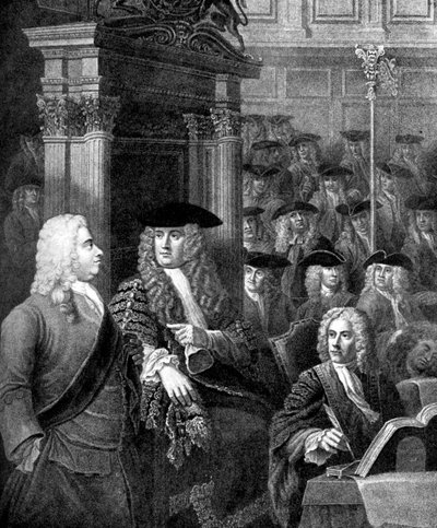 A Câmara dos Comuns na administração Sir Robert Walpoles, de Unbekannt