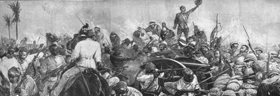 A Insurreição sob Arabi Pasha, 1882: A Batalha de Tel-El-Kebir, 13 de setembro de 1901. de Unbekannt