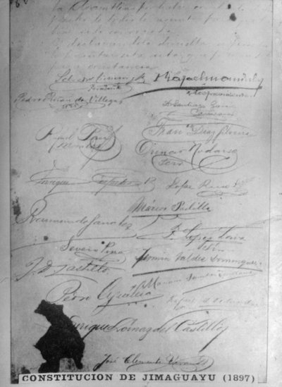 A Constituição de Jimaguayu, 1895, 1920 de Unbekannt