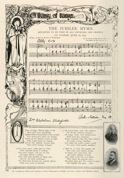 O Hino do Jubileu. Designado para ser usado em todas as igrejas e capelas no domingo, 20 de junho de 1897 de Unbekannt