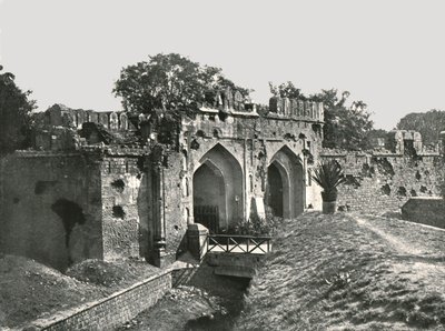 O portão da Caxemira, Deli, Índia, 1895. de Unbekannt