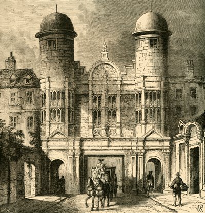 O rei Street Gateway, Whitehall, 1881. de Unbekannt