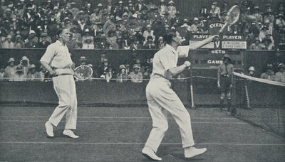 O rei como jogador de tênis, 1926, 1937. de Unbekannt